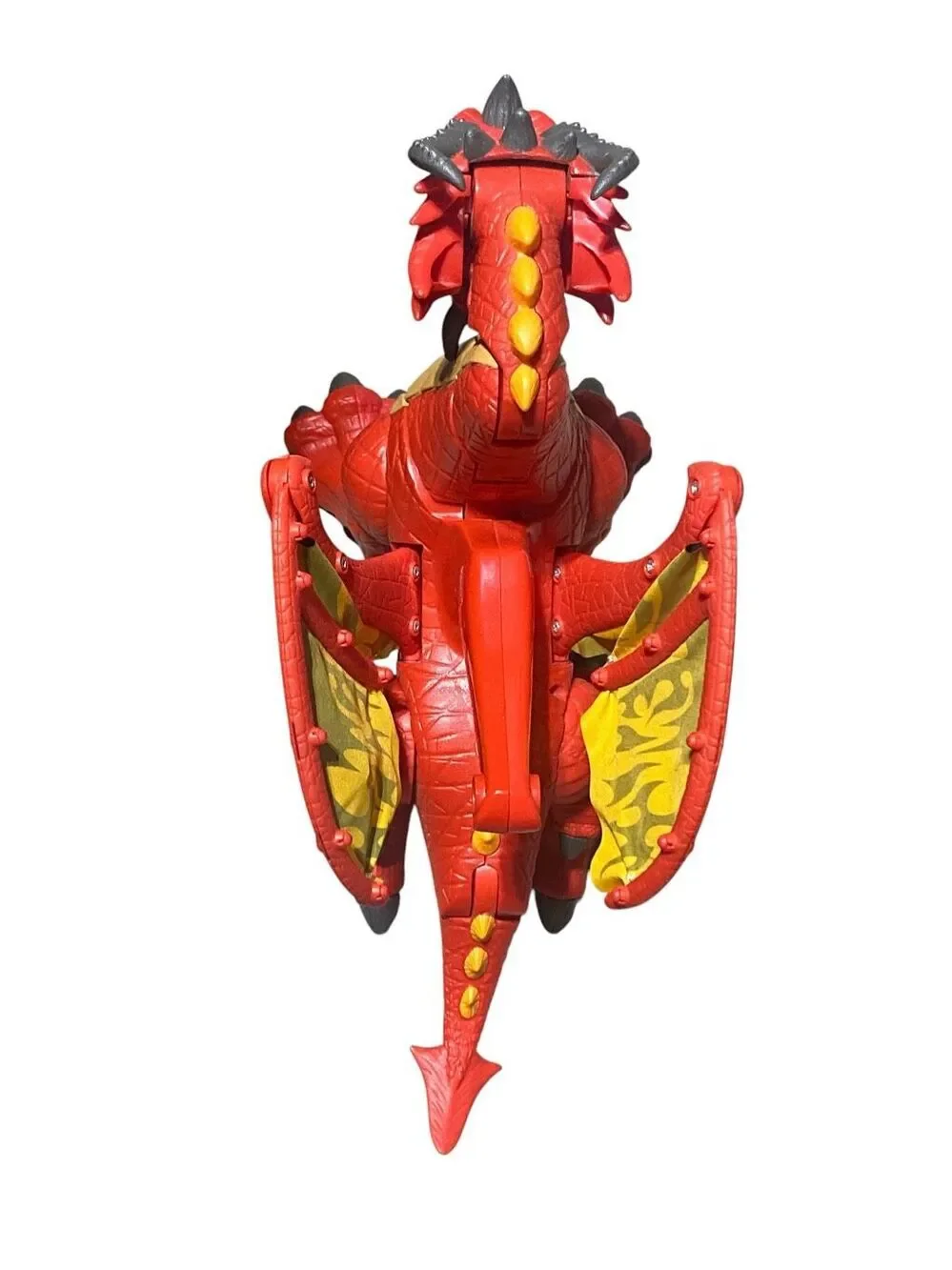 Fisher Price IMAGINEXT Red Winged Eagle Talon Castle Dragon w Sounds WORKS GREAT